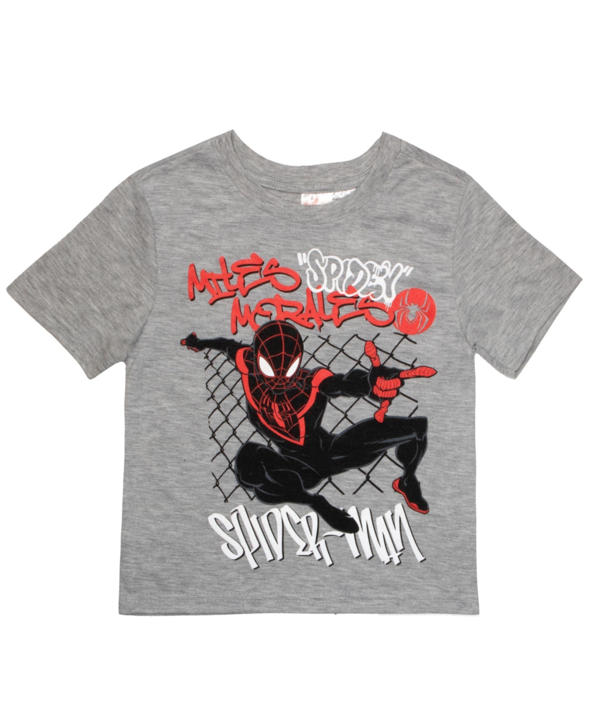 Miles Morales Boys 3-Piece Short Sleeve T-Shirt, Shorts and Jogger Pants Set