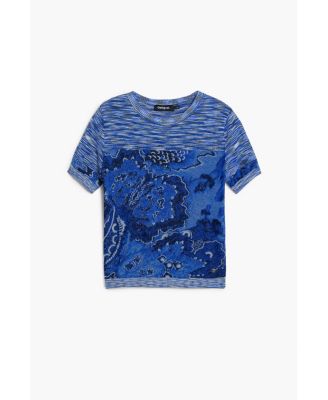 Women's Marbled knit T-shirt