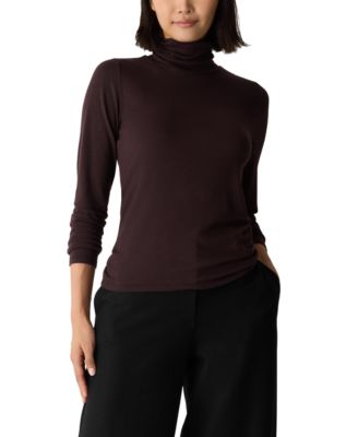 Eileen Fisher - Women's Turtleneck Sweater, Regular and Plus