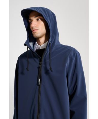 Men's Classic and Unisex Stockholm Patch Raincoat
