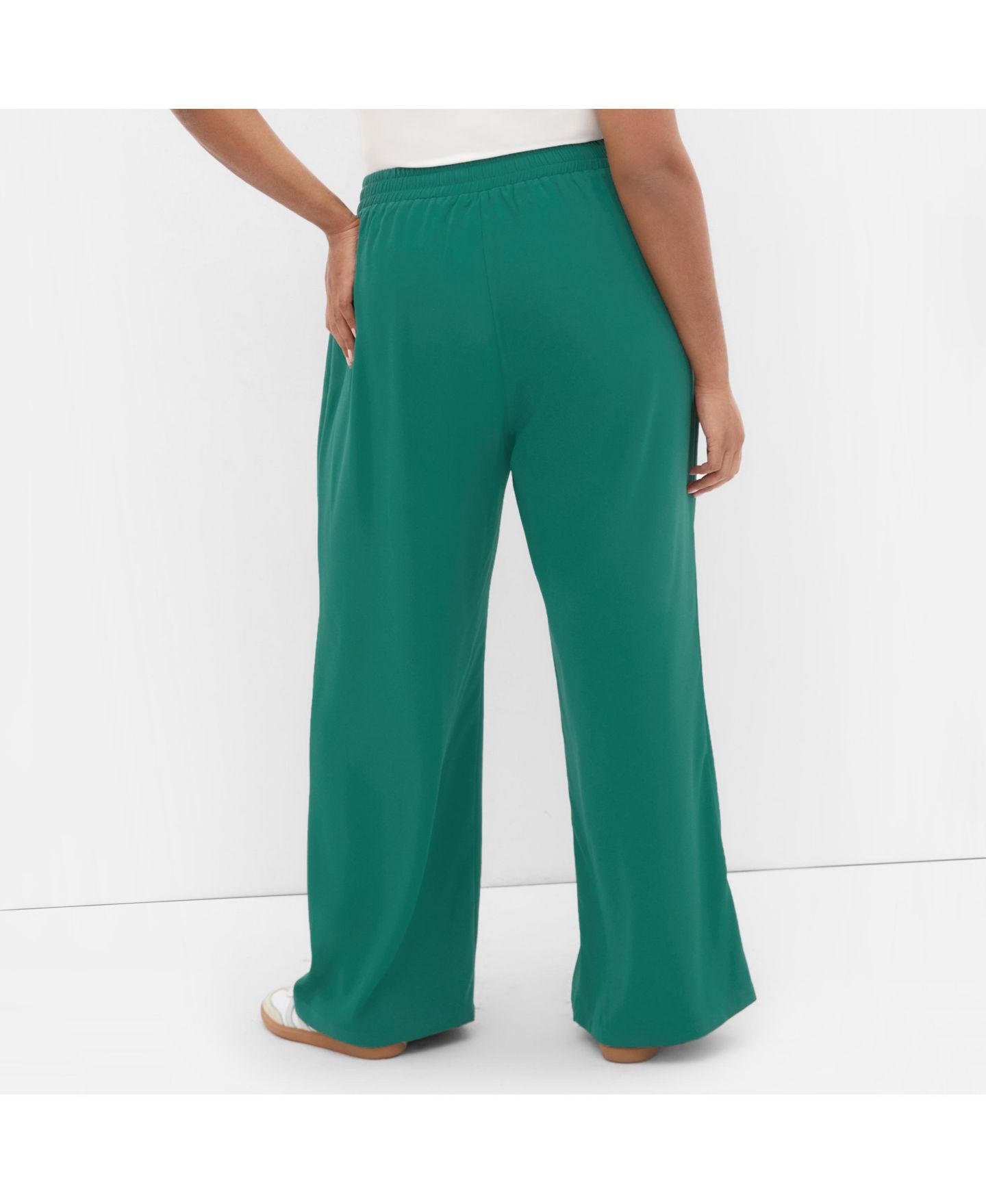 Женские брюки CITY CHIC Plus Size Leia, цвет: Нефритовый — фото 2