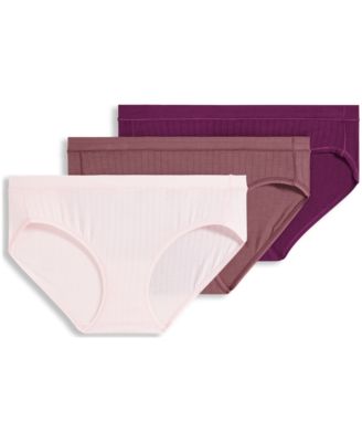 Women's 3-Pack Moderate Coverage Bikini Panties 4809