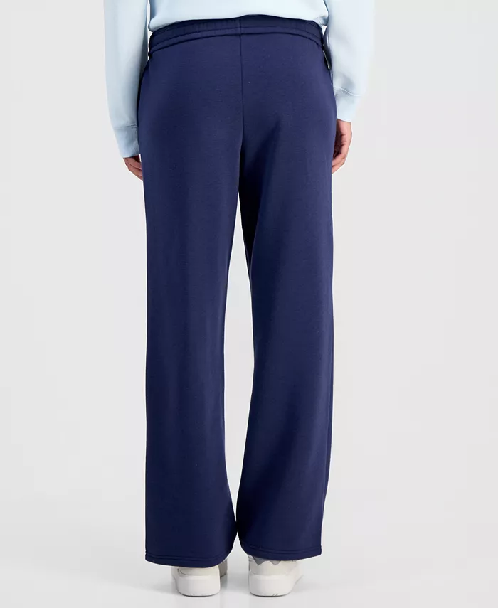 Juniors' High-Rise Fold-Over-Waist Fleece Pants - thumbnail 2