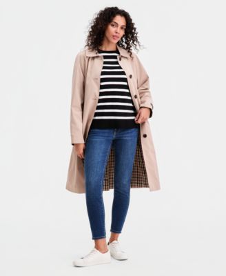 Women's Single-Breasted Raincoat