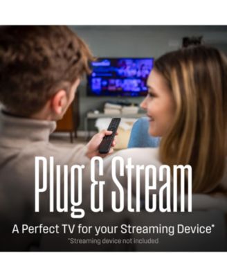 32" HD LED Non-Smart TV – Flat Screen with HDMI, USB, VGA & V-Chip Parental Controls, Works with Fire Stick, Roku, Apple TV