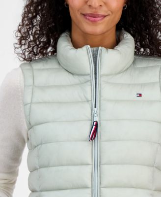 Women's Zip-Front Puffer Vest