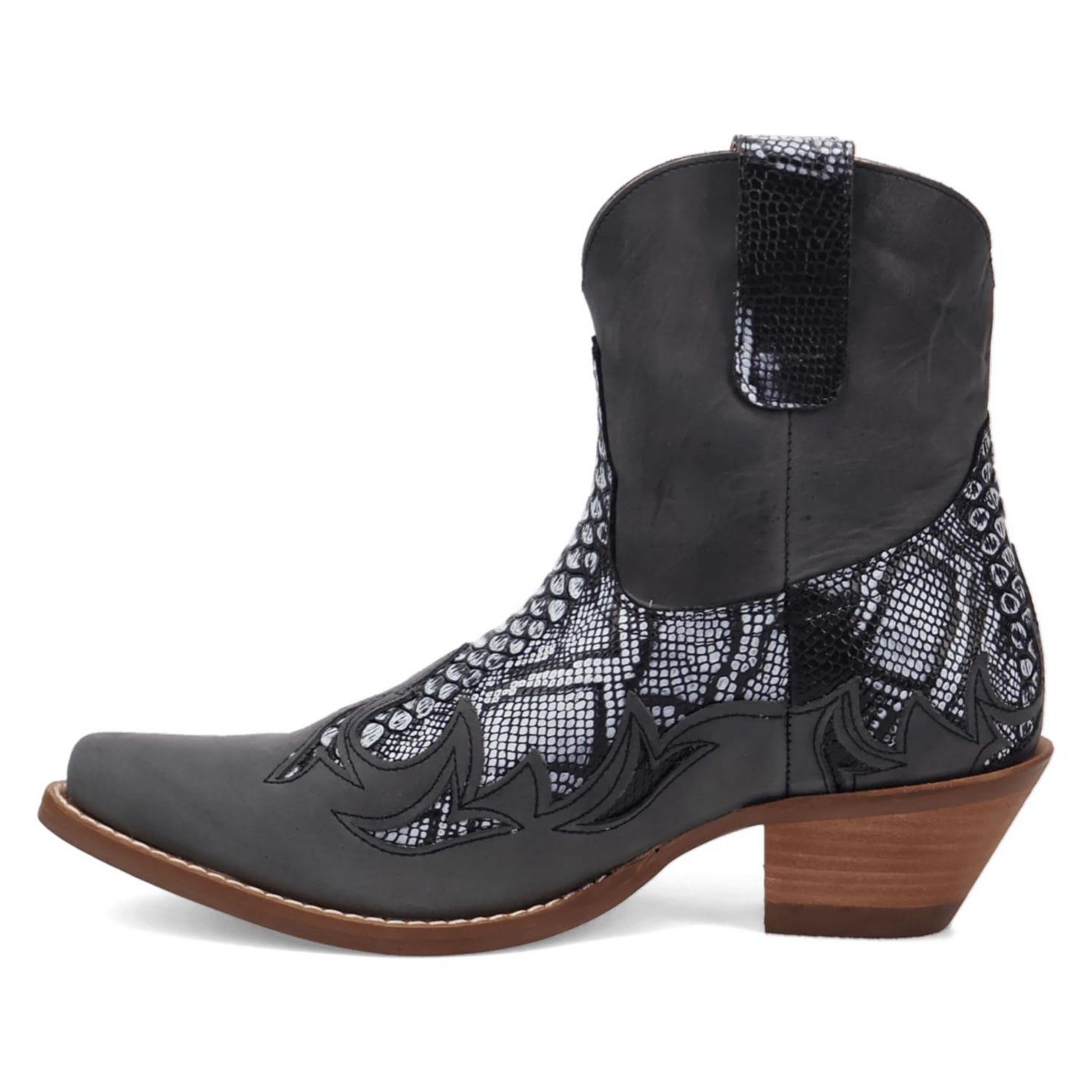 Женские ботинки Dingo Cobra Kiss Leather Bootie, цвет: Чёрный — фото 3