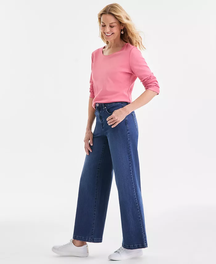 Women's High-Rise Wide-Leg Jeans - thumbnail 2