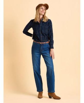 Women's Frances Long Sleeve Checked Shirt