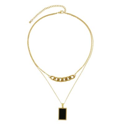 Agate Layered Necklace