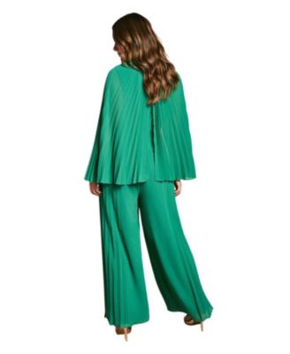 Women's Pleat Wide Leg Jumpsuit