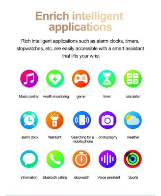 Watch for Women Men With Bluetooth Calling, HRV, Health Monitoring,Sport Modes, Intelligent Reminder IP68 -Pink