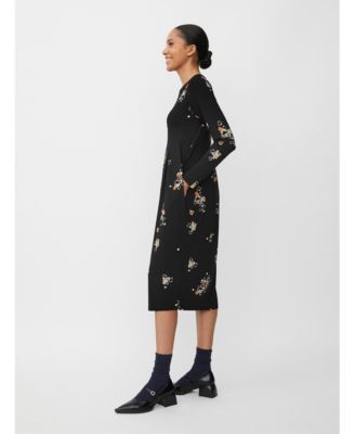 Women's MaNamo Long Sleeve Midi Dress