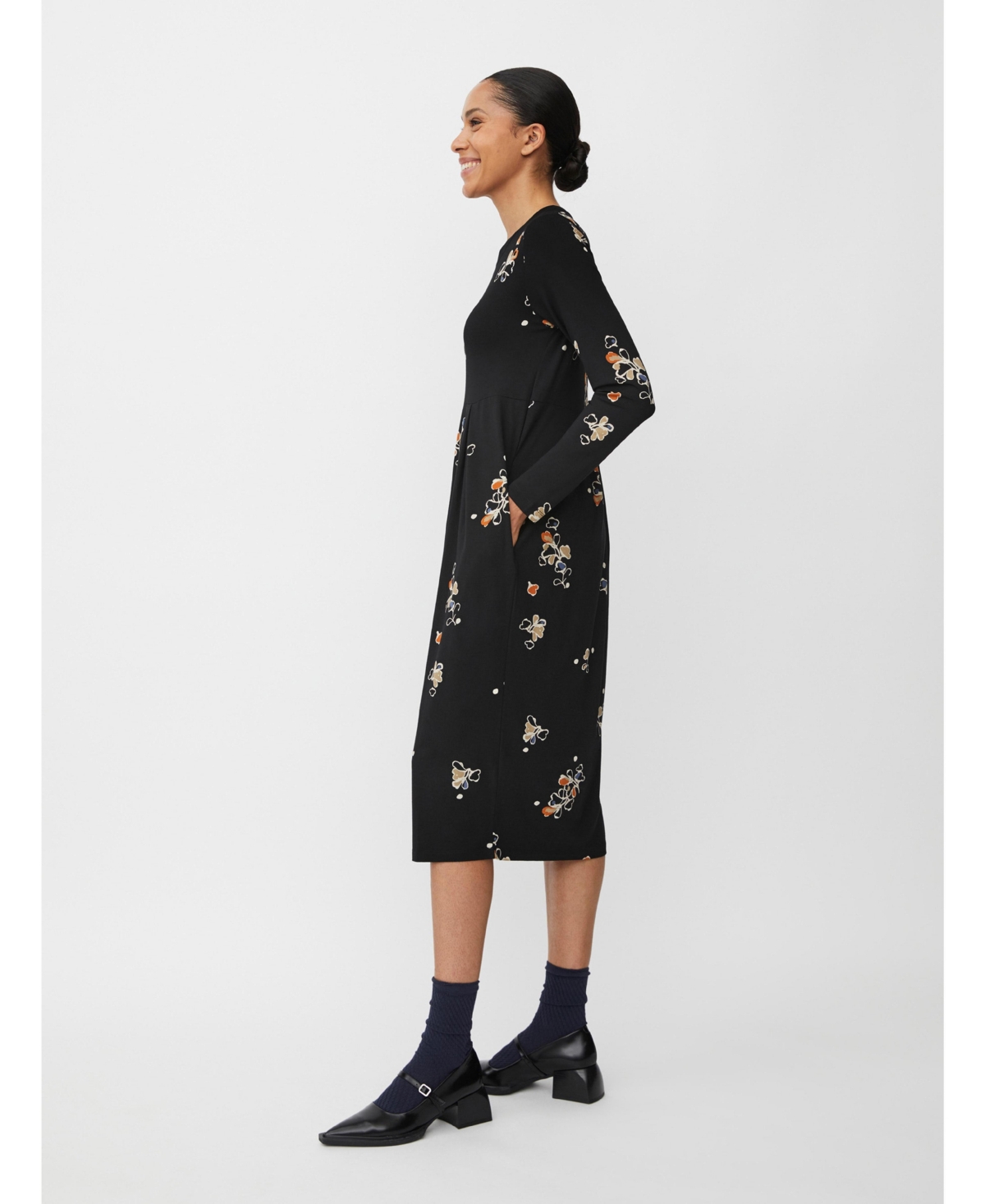 Masai Copenhagen Women's MaNamo Long Sleeve Midi Dress