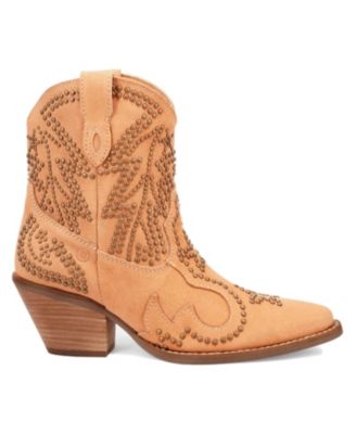 Women's Seein' Stars Suede Leather Bootie