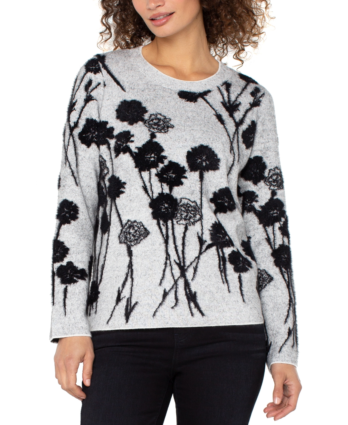 Liverpool Los Angeles Women's Long-Sleeve Crewneck Sweater