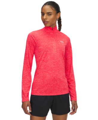 Women's Twist Tech Quarter-Zip Logo Top