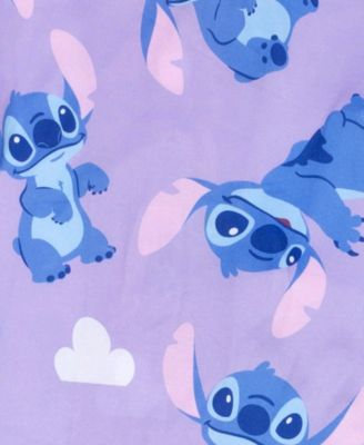 Girls 4-10 Printed Notch Collar Top and Pants Pajama, 2-Piece Set