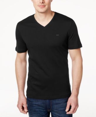 Michael Kors Men's V-Neck Liquid Cotton T-Shirt - Macy's