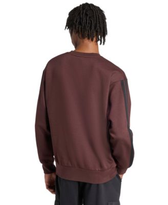Men's Essentials 3-Stripes Fleece Sweatshirt