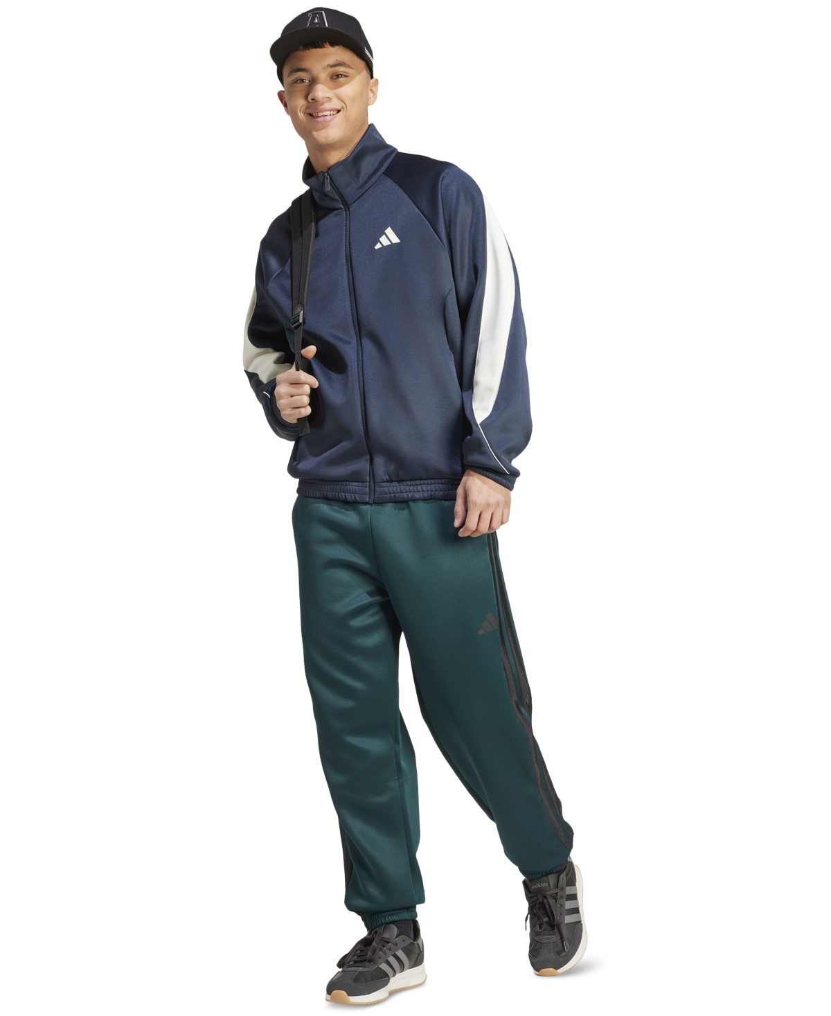 adidas Men's Stadium Sportswear Track Top Long-Sleeve Jacket