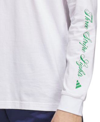 Men's 3-Stripes Lights Graphic Long-Sleeve T-Shirt