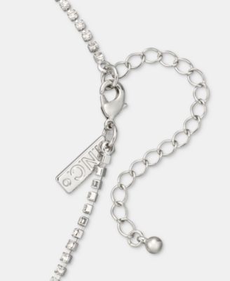 Crystal Statement Necklace, 18" + 3" extender