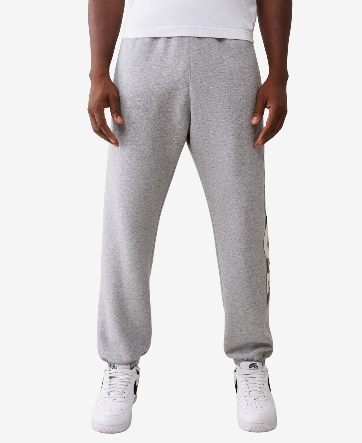 True Religion Men's Applique Regular-Fit Joggers