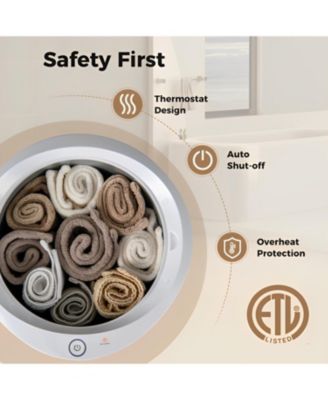 20L LED Display and Button Control Large Heated Towel Warmer