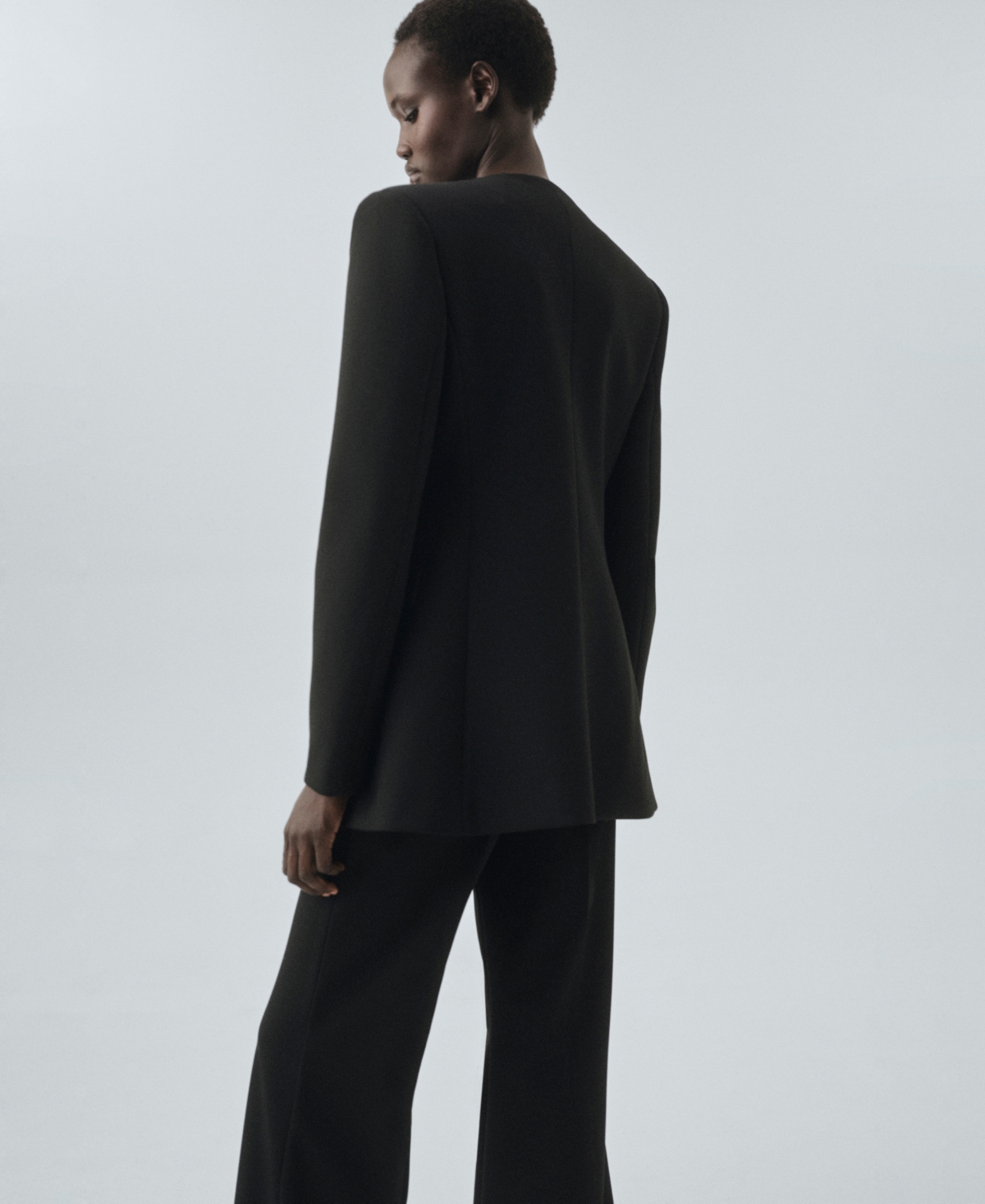Mango Women's Flared Suit Pants
