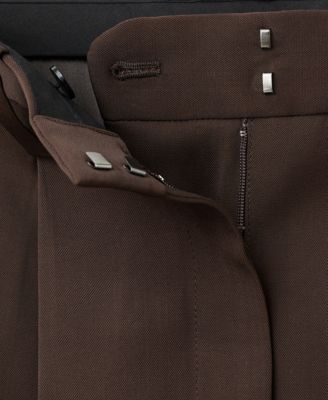 Women's Selection Pleated Straight-Leg Suit Pants