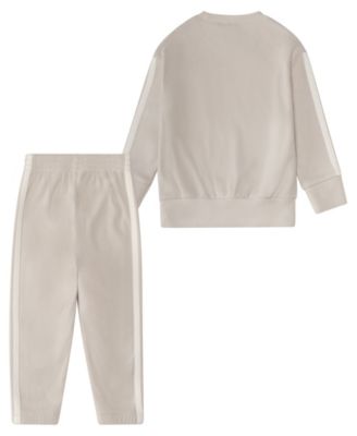 Baby Boys Winterized Pull-On Sweatshirt and Joggers, 2-Piece Set