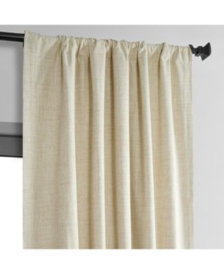 Thermal Cross Linen Weave Blackout Curtain