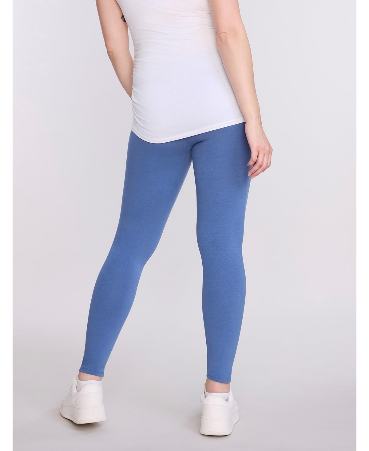 Motherhood Maternity Women's Essential Stretch Secret Fit Over the Belly Leggings