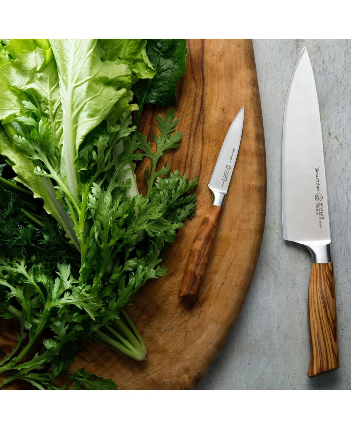 Messermeister Oliva Elite Chef & Parer Set / 2 Pc.