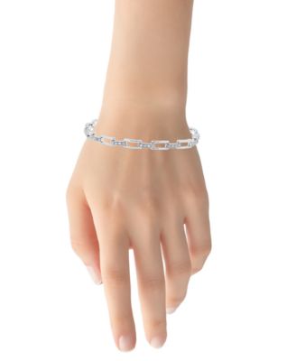 Diamond Bracelet (1/4 ct. t.w.) in Sterling Silver