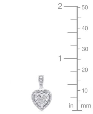 2-Piece Diamond Earring and Pendant Necklace Set (1/4 ct. t.w.) in Sterling Silver