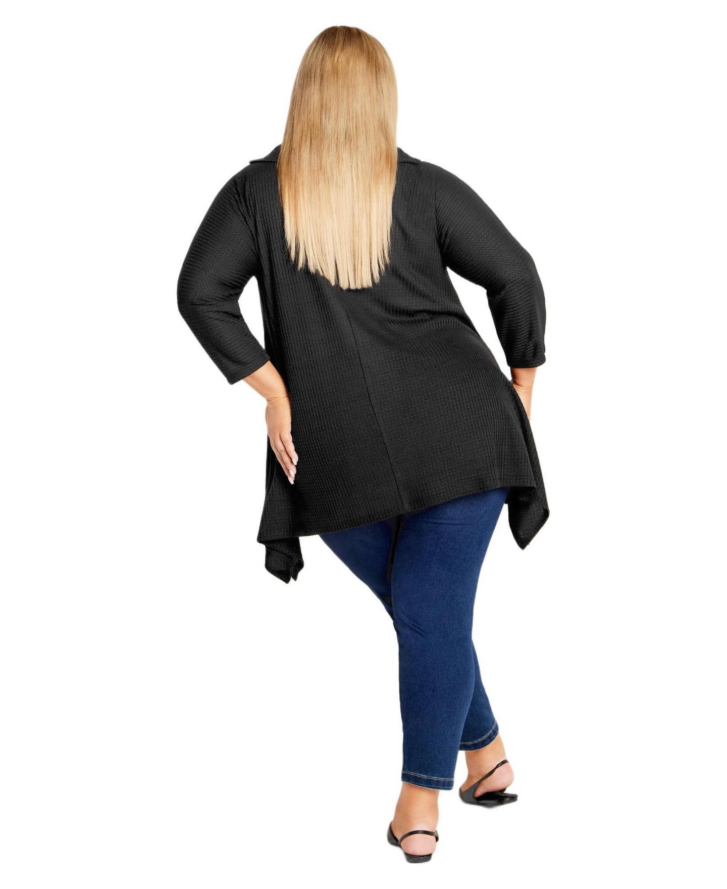 Женский топ Avenue Ari Pocket Tunic, цвет: Чёрный — фото 3