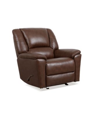 44" Leather Preston Gliding Recliner