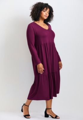 Women's Nylah Tiered Knit Dress