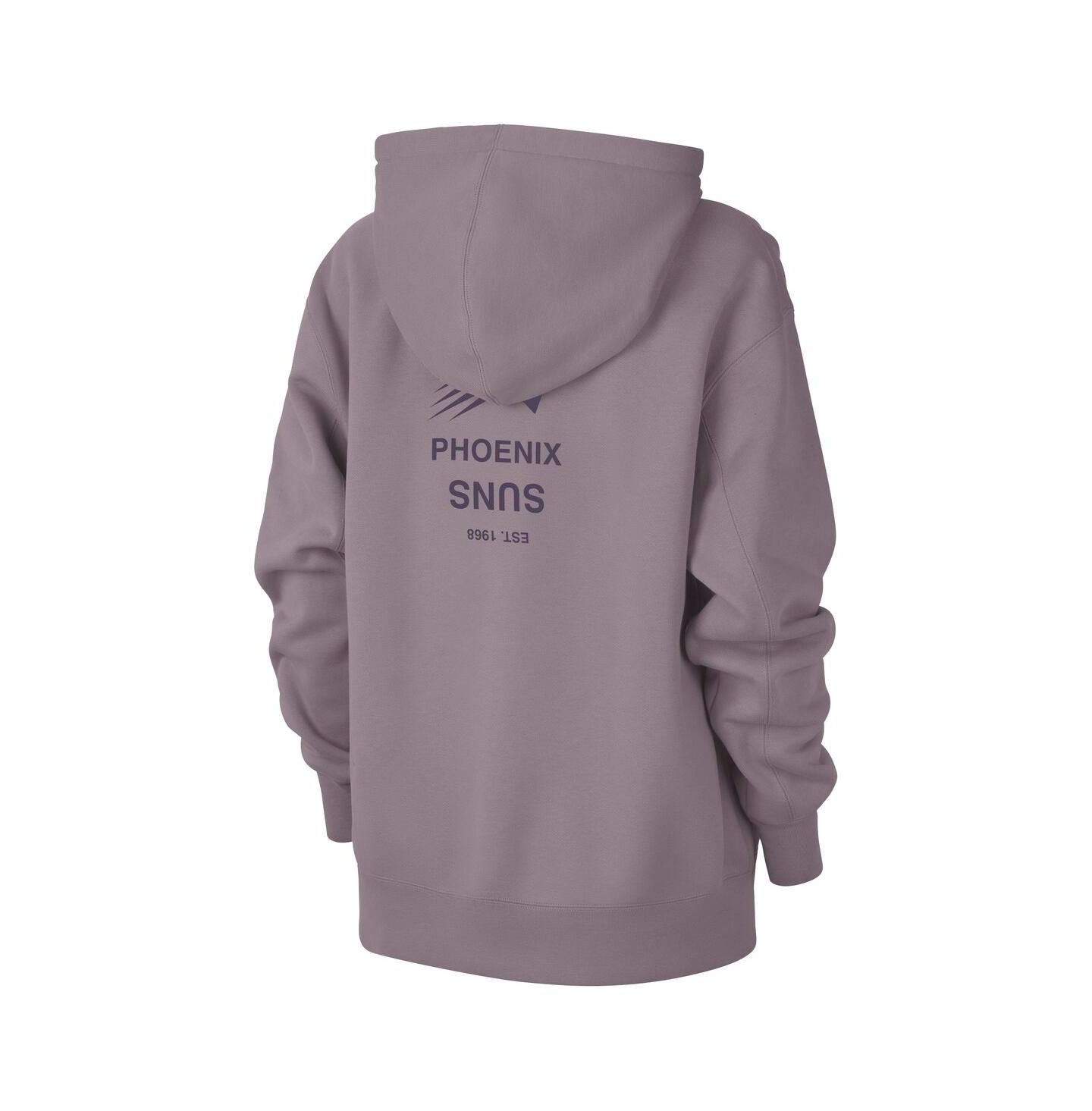 Женское худи Jordan Purple Phoenix Suns Courtside Statement Edition Premium Pullover — фото 3