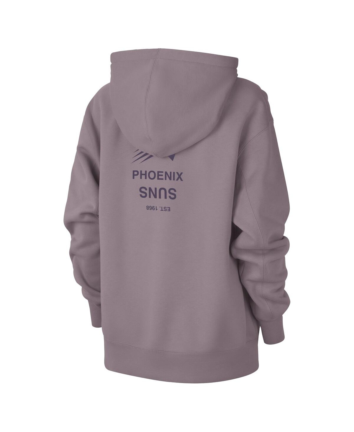 Jordan Women's Purple Phoenix Suns Courtside Statement Edition Premium Pullover Hoodie