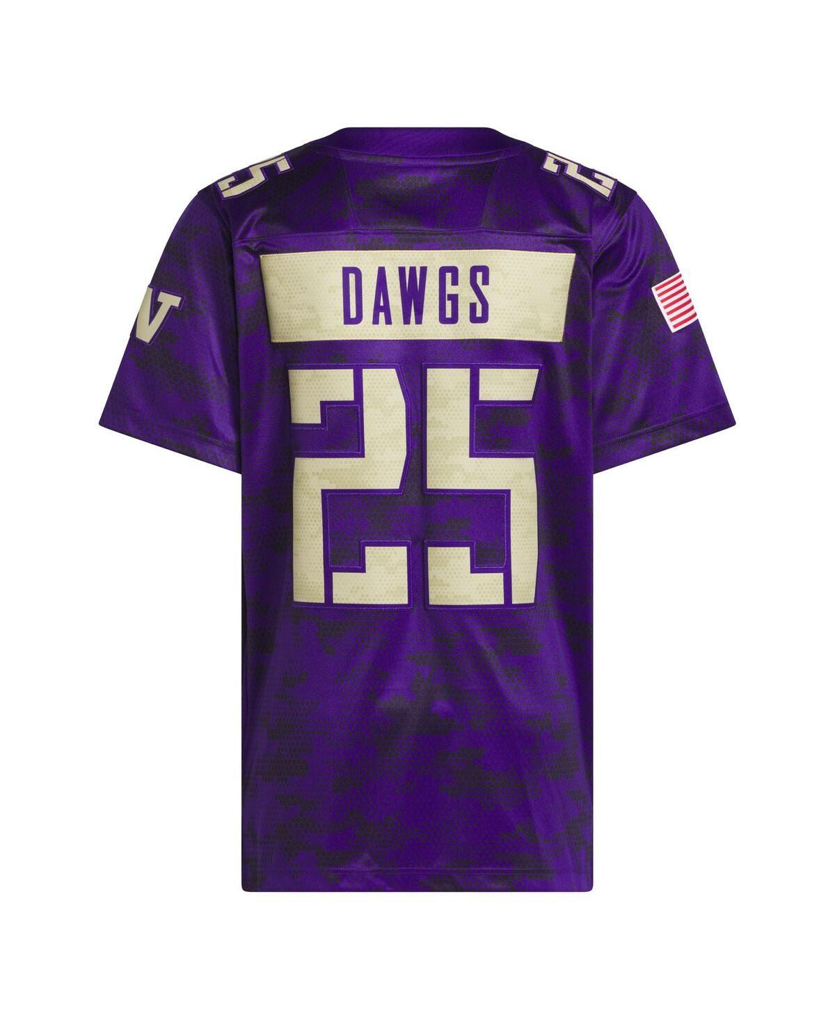 Adidas Men's Purple Washington Huskies Honor Support Premier Strategy Jersey
