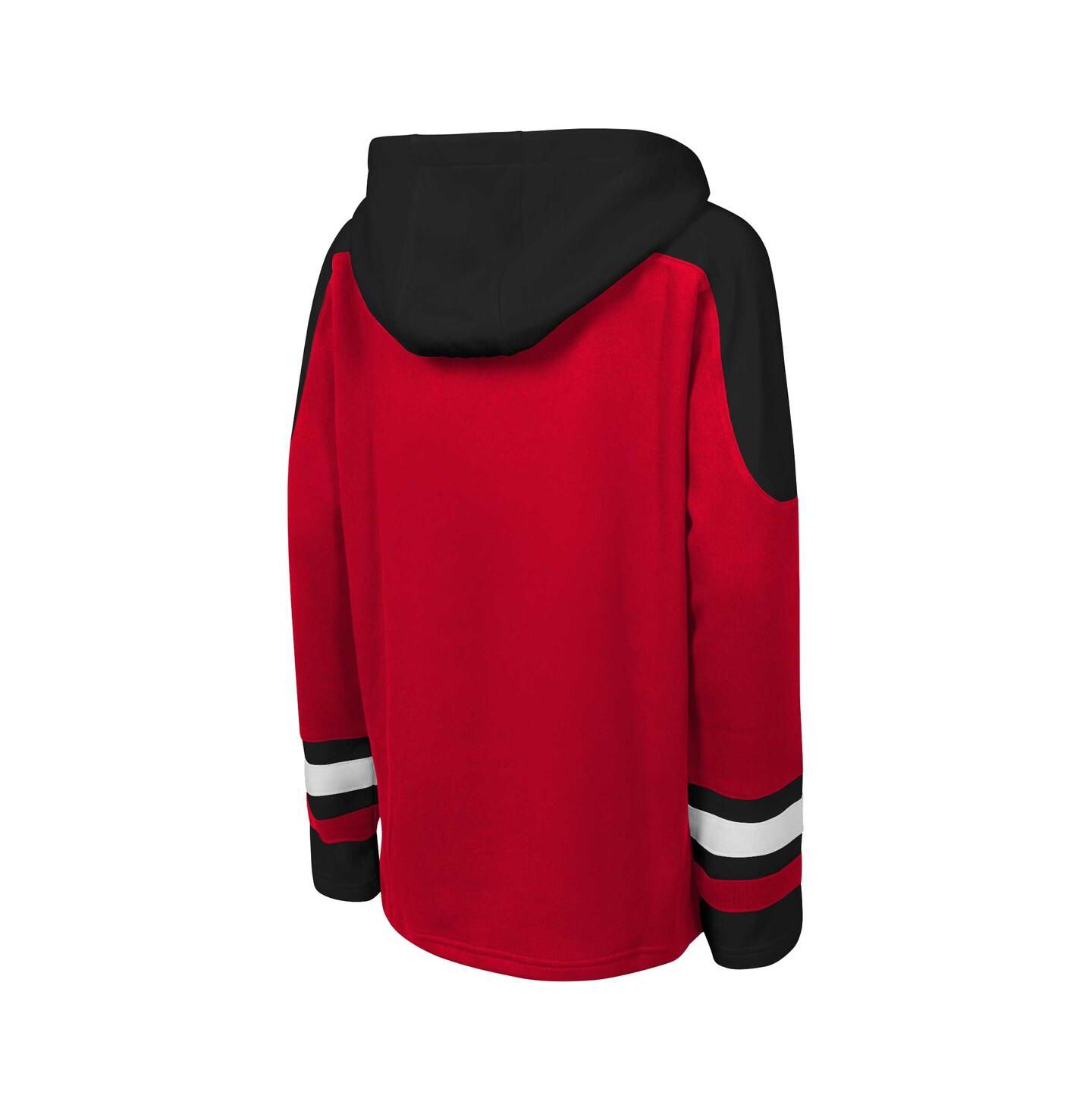 Детское худи Outerstuff Red Detroit Red Wings Must Have Home V-Neck Pullover — фото 3