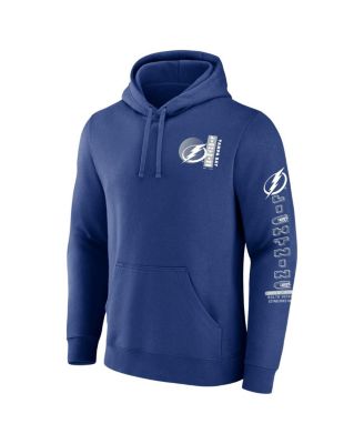 Men's Blue Tampa Bay Lightning Revolution Pullover Hoodie