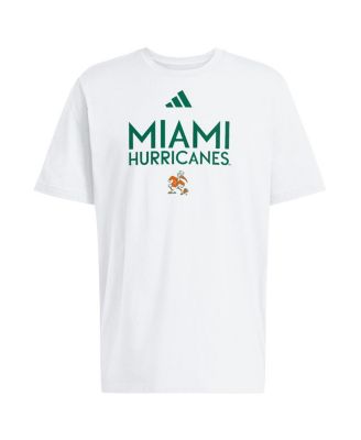 Men's White Miami Hurricanes Locker Wordmark T-Shirt