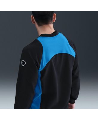 Men's Black Atletico de Madrid Third T90 Pullover Sweatshirt