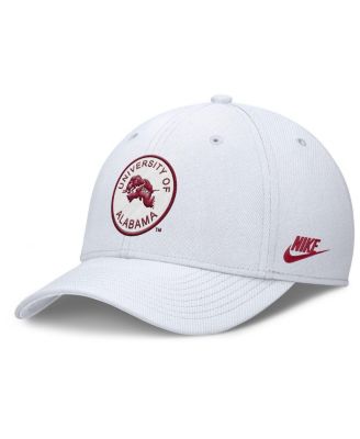 Nike - Men's White Alabama Crimson Tide Rise Academic Dri-FIT Flex Hat
