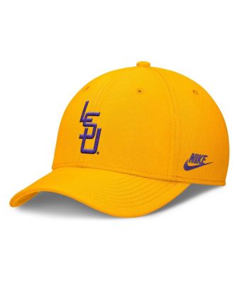 Nike - Men's Gold LSU Tigers Rise Academic Dri-FIT Flex Hat