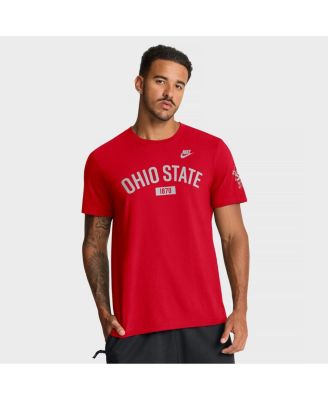 Nike - Men's Scarlet Ohio State Buckeyes Legacy Arch T-Shirt